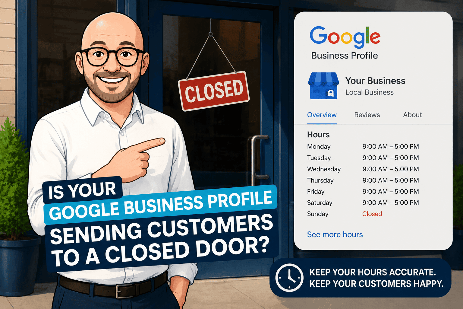 Is Your Google Business Profile Sending Customers to a Closed Door?