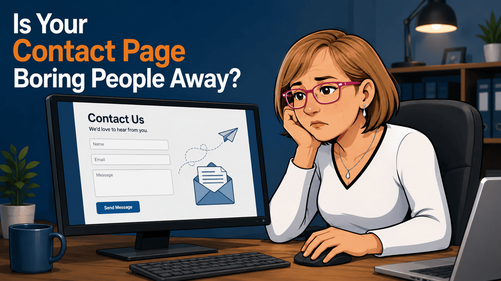Is Your Contact Page Boring People Away?