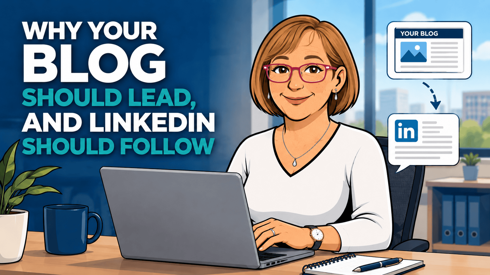 Why Your Blog Should Lead, And LinkedIn Should Follow